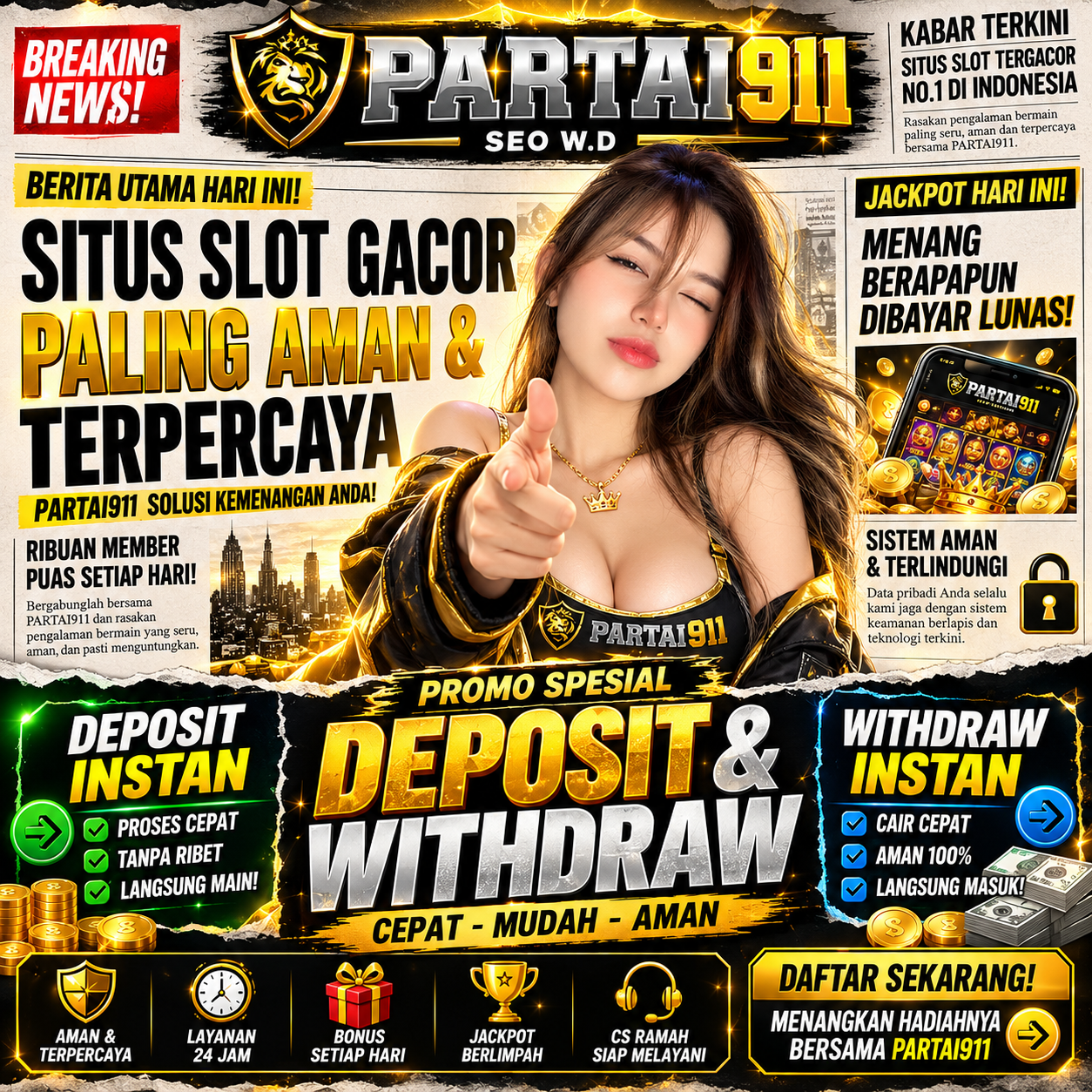 PARTAI911 # Mailer Boxes, Buka Kotaknya Rasakan Bedanya